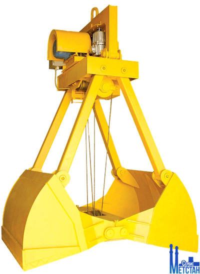 Грейфер моторный двухчелюстной