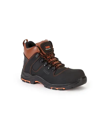 Ботинки ТРЕЙСЕР-БОСС-ЗИМА, (НУБУК) ПУ/НИТРИЛ, шерстяной мех, БОТ904