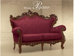 ДИВАН 2-Х МЕСТНЫЙ PEGASO 601/K (L165*P88*H110) MORELLO GIANPAOLO