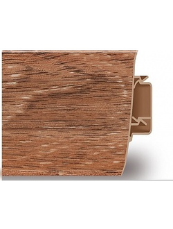 Пластиковый плинтус Aberhof 2423 Вяз