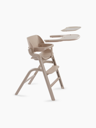 Стульчик для кормления Happy Baby Charley Beige Grey