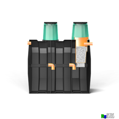 Септик «ТЕРМИТ -5,5Ф» 5,5 м3 на 7-11 чел.