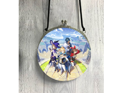 Сумка круглая Genshin Impact, Геншин Импакт №3