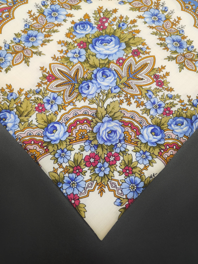Павловопосадский платок Романтика 1381-1