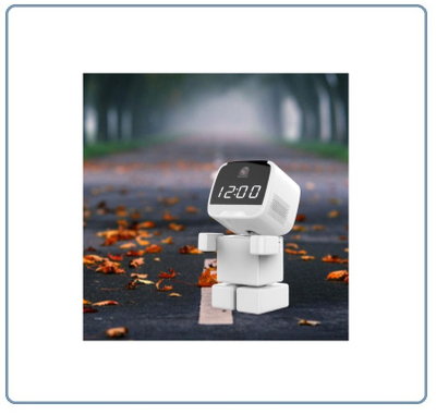 DE-WMrobot-clock Видеоняня WiFi-LAN видеокамера моторизированная с DVR, HD 960 p (cam360)