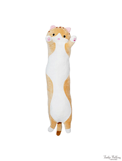 Мягкая игрушка-подушка "Кот-батон рыжий"