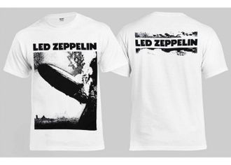 Футболка Led Zeppelin белая