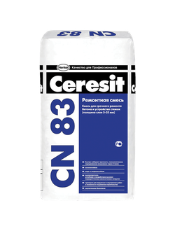 Раствор ремонтный для полов Ceresit CN 83 (от 5 до 35 мм), 25 кг