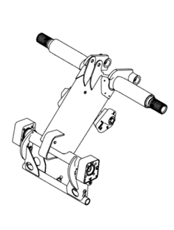 Задний рычаг оригинал BRP 503193617/ 503193365 для BRP LYNX/Ski-Doo