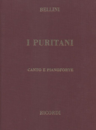 Bellini, Vincenzo I puritani Klavierauszug (it, gebunden)
