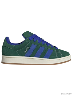 Adidas Campus 00s Dark Green Semi Lucid Blue Женские (36-40)