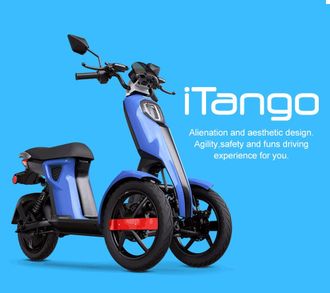 Электрический скутер Doohan iTango Classic-1000W Синий.