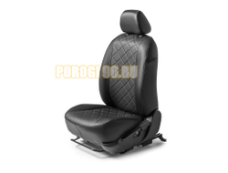 Авточехлы задняя спинка 40/60, рисунок Ромб для Nissan X-Trail T31 2007-2015