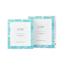 Атоми Гидрогелевая маска с водорослями отбеливающая