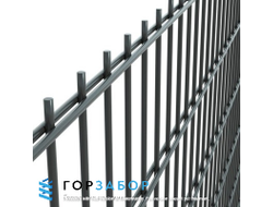 Распашные ворота из секций 2Д из сварного прутка 6мм