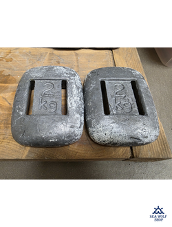 Груз поясной 2кг для дайвинга б/у