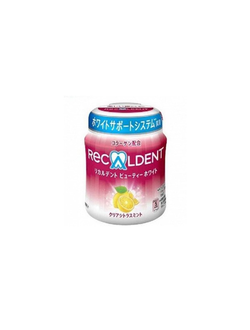 Жевательная резинка Recaident Beauty White Clear Citrus Gum Bottle (132 г)