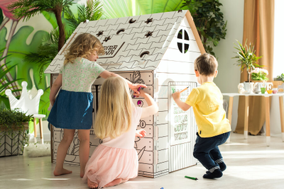 Дом раскраска Bibalina английский алфавит купить в Воронеже