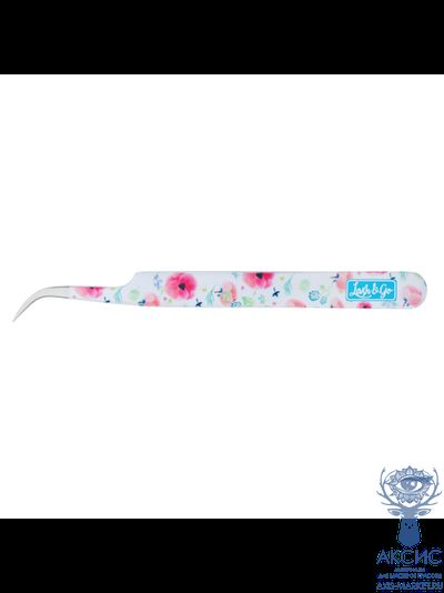 Пинцет изогнутый Lash&amp;Go