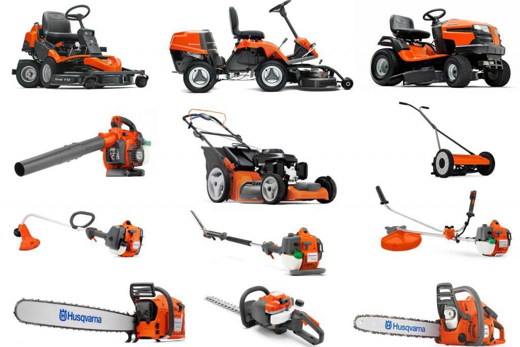 Husqvarna - бензопилы, триммеры, газонокосилки, тракторы, райдеры ...