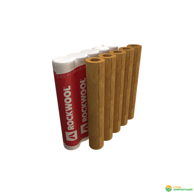 Цилиндры навивные ROCKWOOL 150 без покрытия D18 - 273 стенка 25 - 100 мм