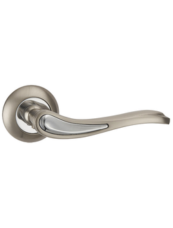 Ручка Punto (Пунто) раздельная SALSA TL SN/CP-3 матовый никель/хром