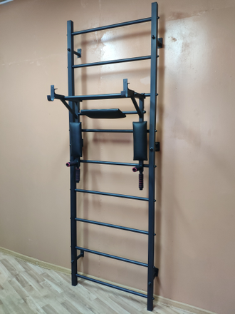 Шведская стенка 3 в 1 с рукоходом "Профессионал"