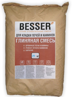 Глиняная смесь «Besser» 25кг
