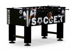 Настольный футбол (кикер) «Roma IV» (140x76x87 см, черный)
