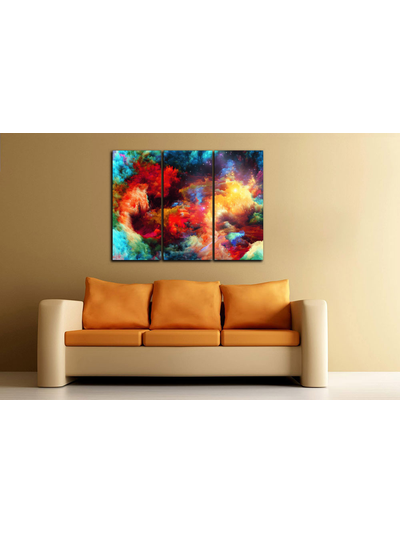 Модульная картина &quot;Волшебный цвет&quot;