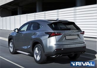 Пороги Lexus NX 200/200t/300/300h (2014-н.в.), RIVAL, Россия