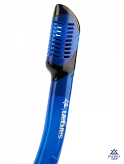 Маска с трубкой Sargan "ДАЙВА-С" черный/синий