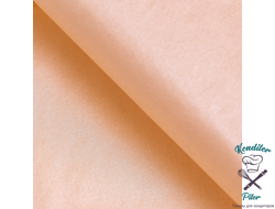 Бумага упаковочная тишью, "Жемчужная", персиковая, 50 х 70 см, 1 лист