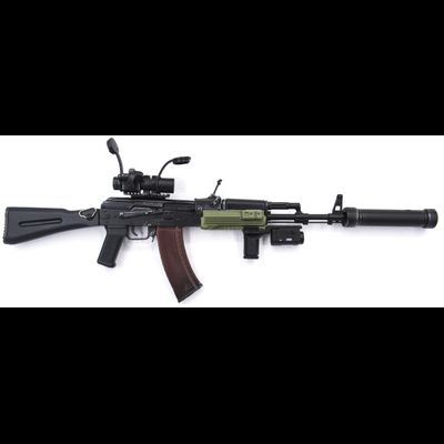 Автомат АК-74М с обвесом 1/6 (M-069 B) - SUPERMCTOYS