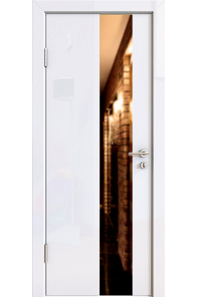 Дверь GL 4 белая