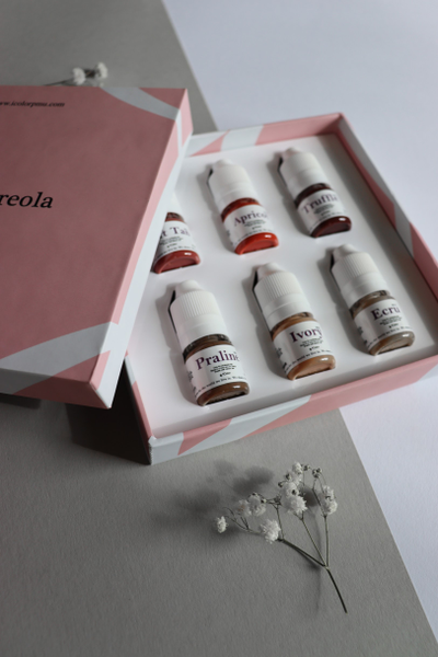 АРЕОЛЫ, Набор пигментов iColor (Айколор), 6*5мл