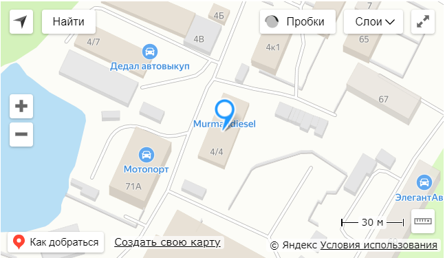 Карта мурмандизель ремонт турбин