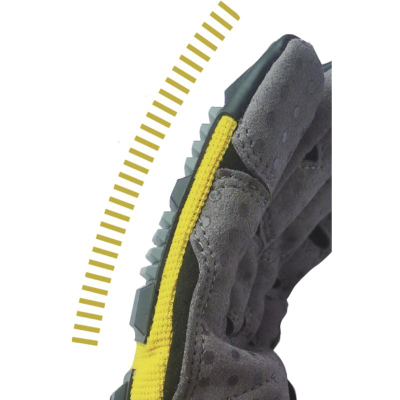 Перчатки трикотажные с защитными накладками EOS VV900JA DeltaPlus