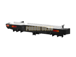 Задний силовой бампер серии Трофи на GREAT WALL Wingle 5 2011-2015 (03.146.01)