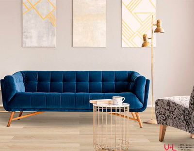 Кварцвиниловая плитка My Step Aqua LVT Иден MSAG47 43 класс толщина 3.0 мм с фаской клеевая 2.415 м2