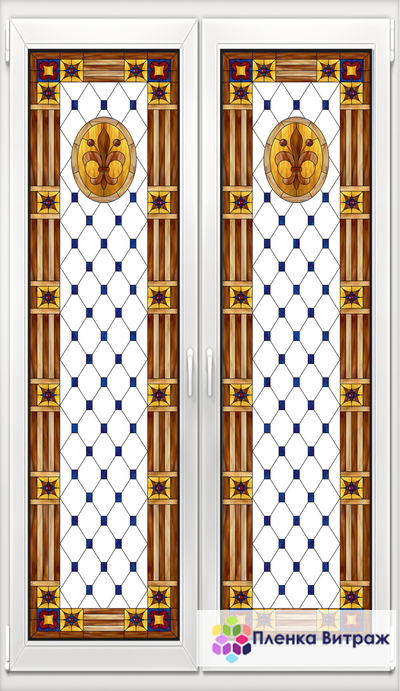 Витражная пленка KL №131