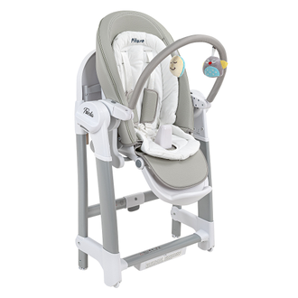 Стульчик для кормления 3в1 Pituso Triola Light Gray/Светло-серый