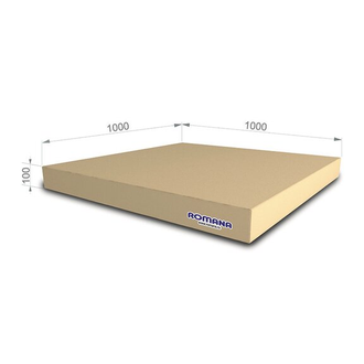 Мат 1х1х0.1 м Романа