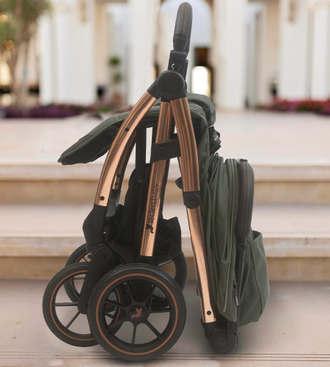 Коляска прогулочная и автокресло Leclerc Influencer XL Army Green