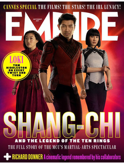 Empire Magazine September 2021 Chang-Chi Cover Иностранные журналы о кино, Intpressshop