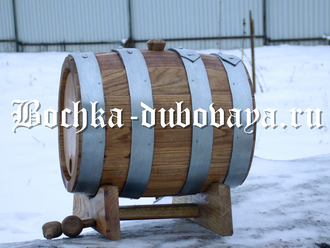 Бочка дубовая для коньяка 5 литров