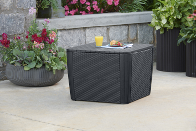 Стол-сундук Лузон Плюс графит