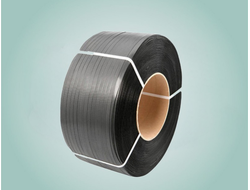 Стреп-лента ПП черная 19х1,0/1,0 км