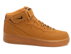 Nike Air Force 1 высокие коричневые (36-45) Арт. 013MF