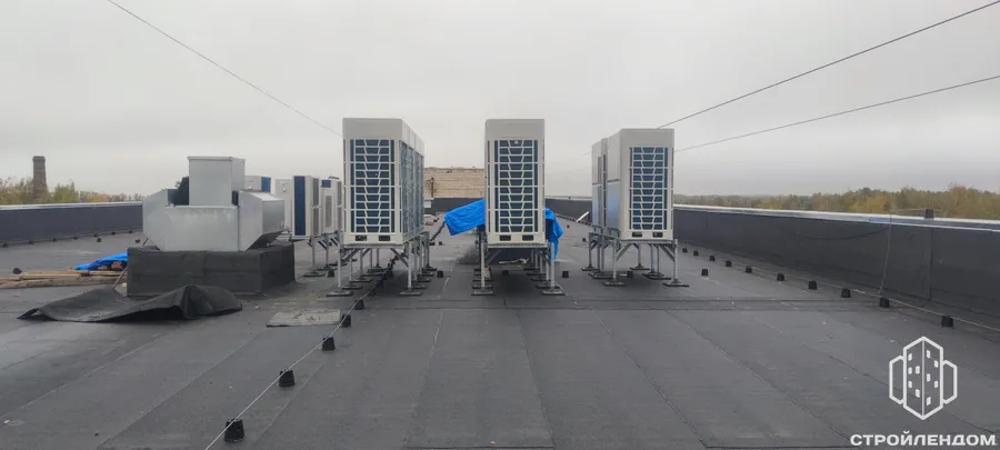 Монтаж VRV и ККБ системы 